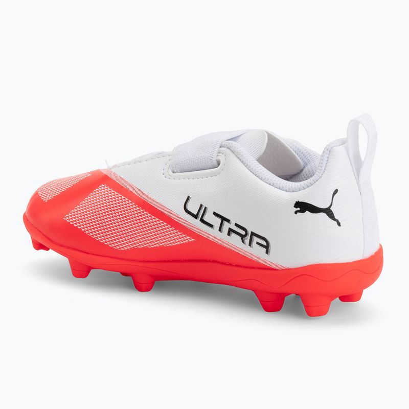 Детски футболни обувки PUMA Ultra 7 Play V FG/AG RB Jr ultra red/puma black/puma white 3