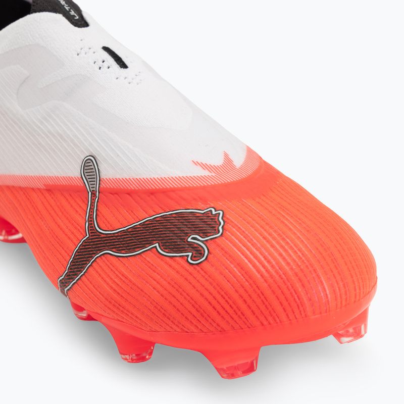 Детски футболни обувки PUMA Ultra Nitro 7 Ultimate LL FG/AG Jr ultra red/puma black/puma white 7