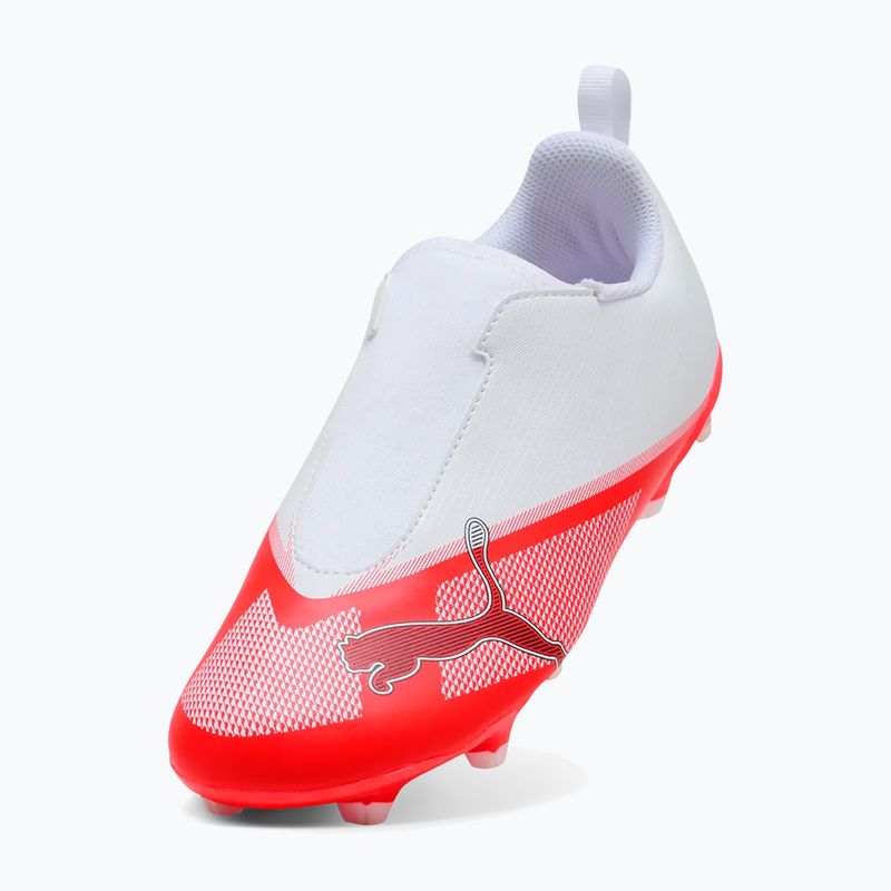 Детски футболни обувки Puma Ultra 7 Play LL FG/AG Jr Ultra Red/Puma Black/Puma White 4