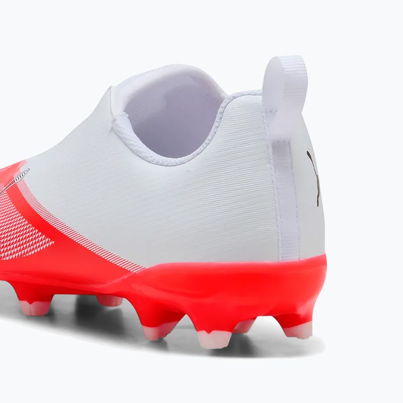 Детски футболни обувки Puma Ultra 7 Play LL FG/AG Jr Ultra Red/Puma Black/Puma White 6