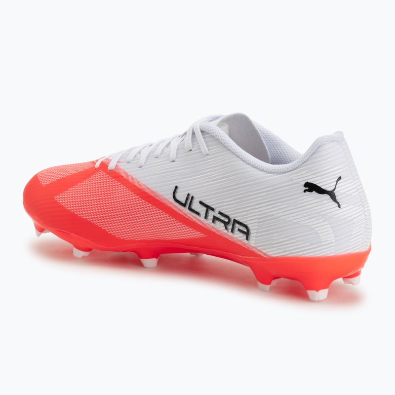 Футболни обувки PUMA Ultra 7 Play FG/AG ultra red/puma black/puma white 3