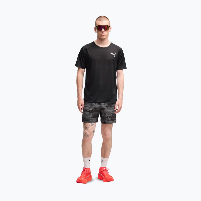 Мъжки шорти за бягане PUMA Dreamrun 5" Brightstride AOP puma black 2