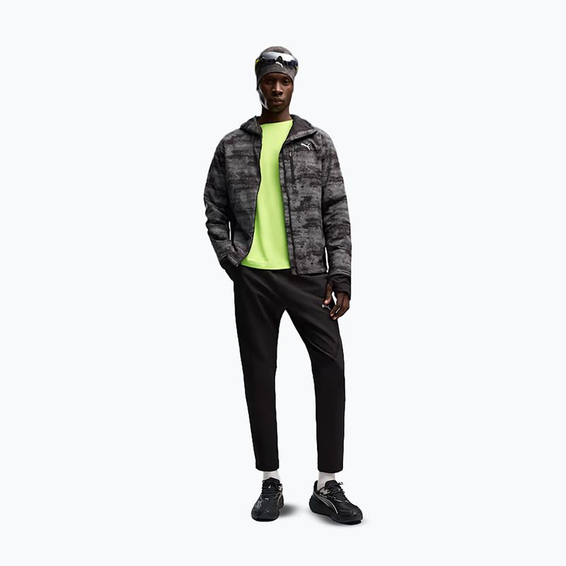 Мъжко яке за бягане PUMA Run Brightstride AOP Primaloft puma black 2