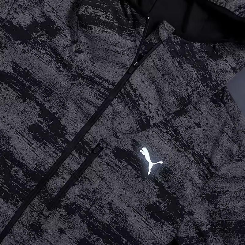 Мъжко яке за бягане PUMA Run Brightstride AOP Primaloft puma black 7