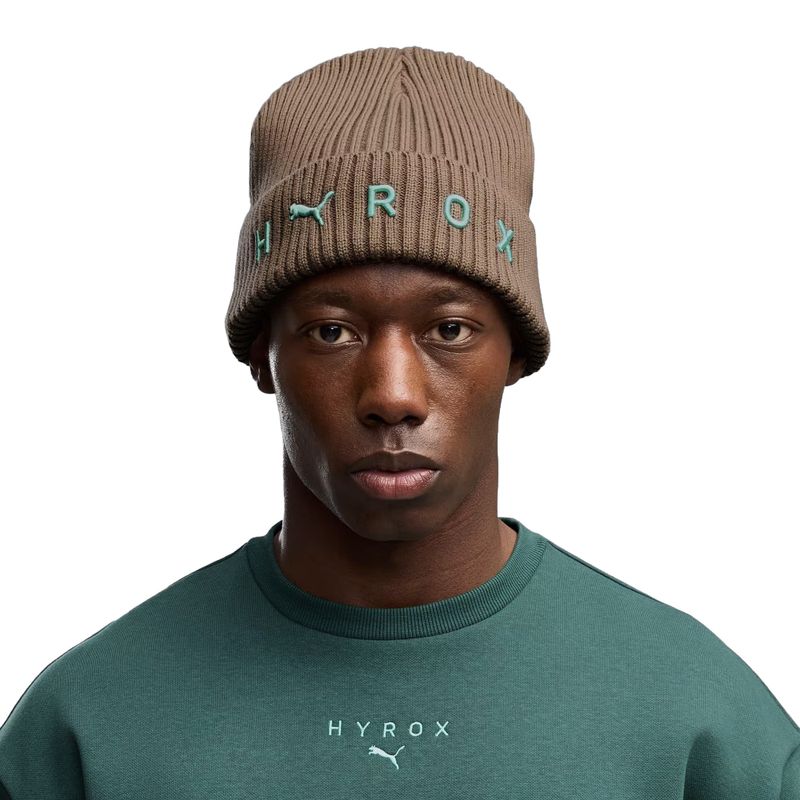Зимна шапка Puma Hyrox Mid Crown Beanie mouse gray 4