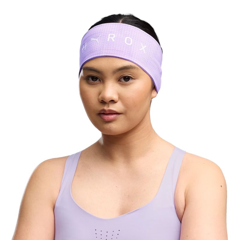 Лента за глава PUMA Hyrox Headband GR light lavender 2