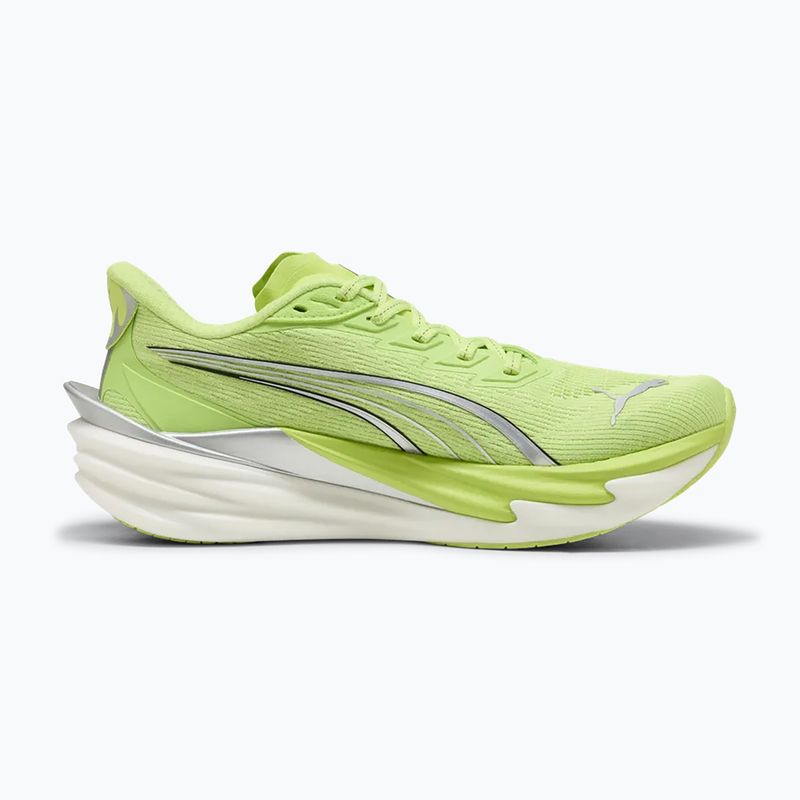 Дамски обувки за бягане PUMA Deviate Nitro 4 sunny lime/puma silver 2