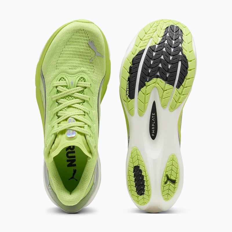 Дамски обувки за бягане PUMA Deviate Nitro 4 sunny lime/puma silver 4