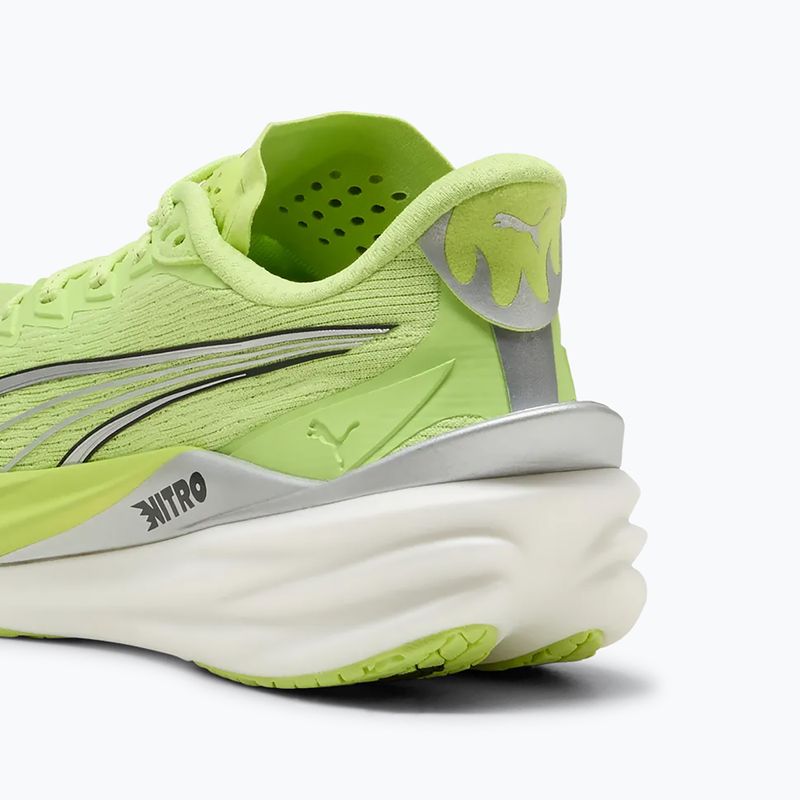 Дамски обувки за бягане PUMA Deviate Nitro 4 sunny lime/puma silver 5