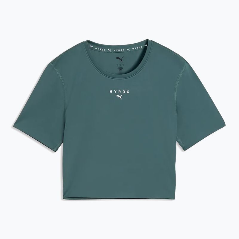Дамска тренировъчна тениска PUMA x HYROX Pwrmode Crop herb garden 4