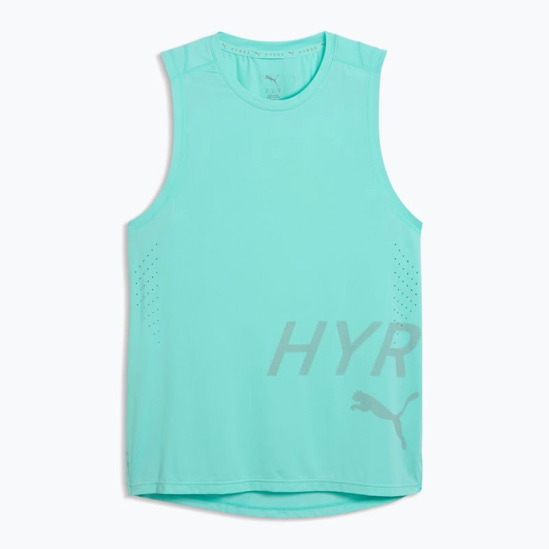 Мъжка тренировъчна тениска Puma Hyrx Pwrmode Training Tank intense turquise 4