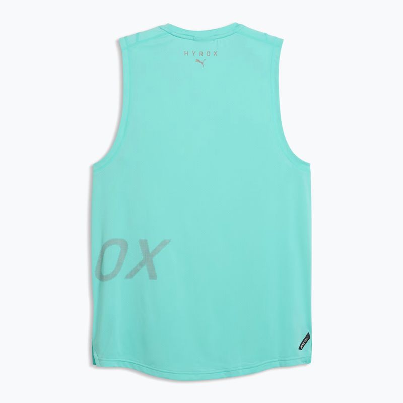 Мъжка тренировъчна тениска Puma Hyrx Pwrmode Training Tank intense turquise 5