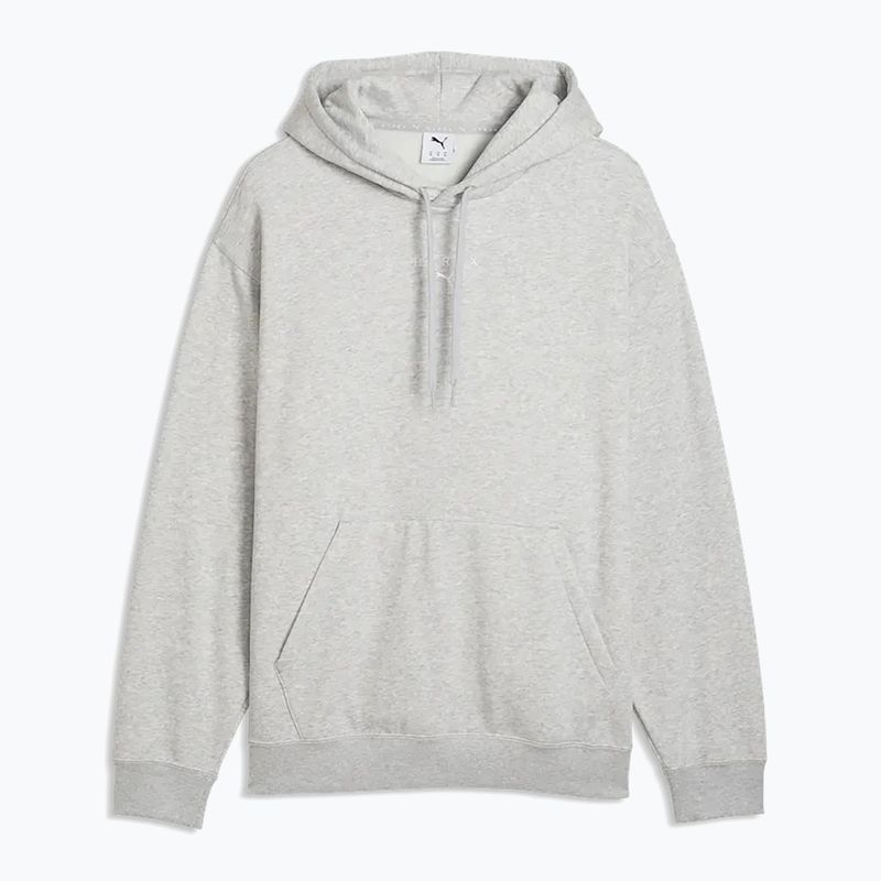 Мъжки суичър PUMA x HYROX Heavyweight Hoodie светлосив 4