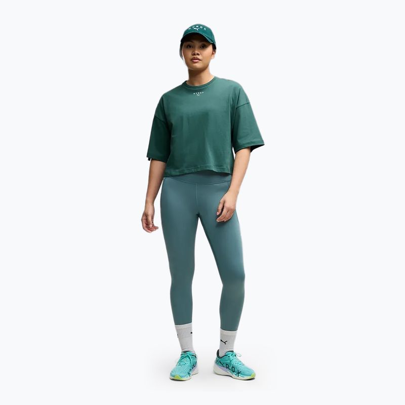 Дамска тренировъчна тениска PUMA x HYROX Cropped Lifestyle herb garden 2