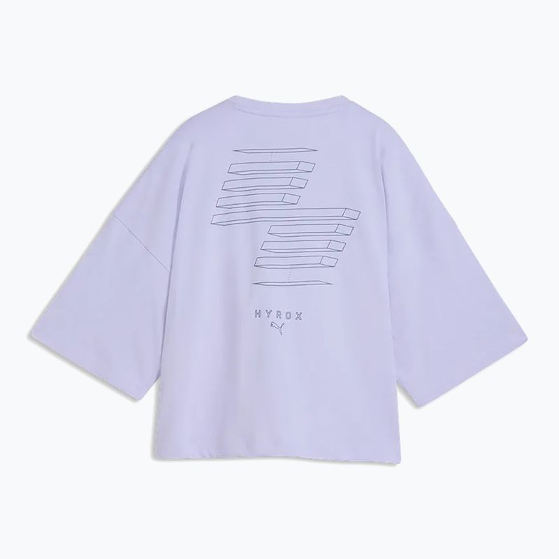 Дамска тренировъчна тениска Puma Hyrox Cropped Lifestyle light violet 5