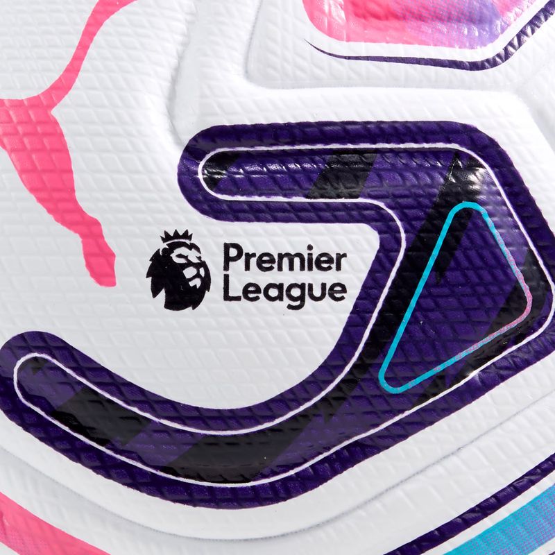 Футболна топка PUMA Stellar Nitro Ultimate PL Reactivity puma white/red/purple/blue/pink 3