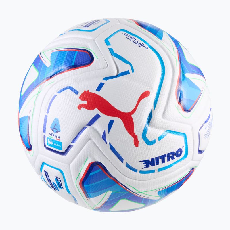 Футболна топка PUMA Stellar Nitro Ultimate Serie A puma white 2