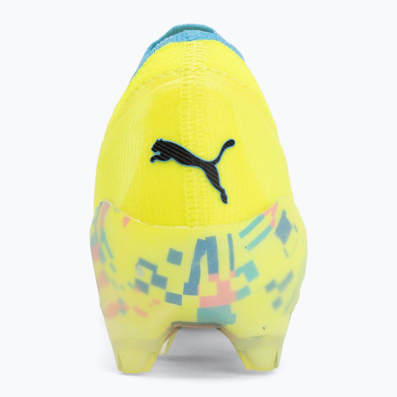 Футболни обувки PUMA Ultra Nitro 7 Ultimate Advanced Level FG puma white/blue glimmer/pink glimmer/yellow alert 6