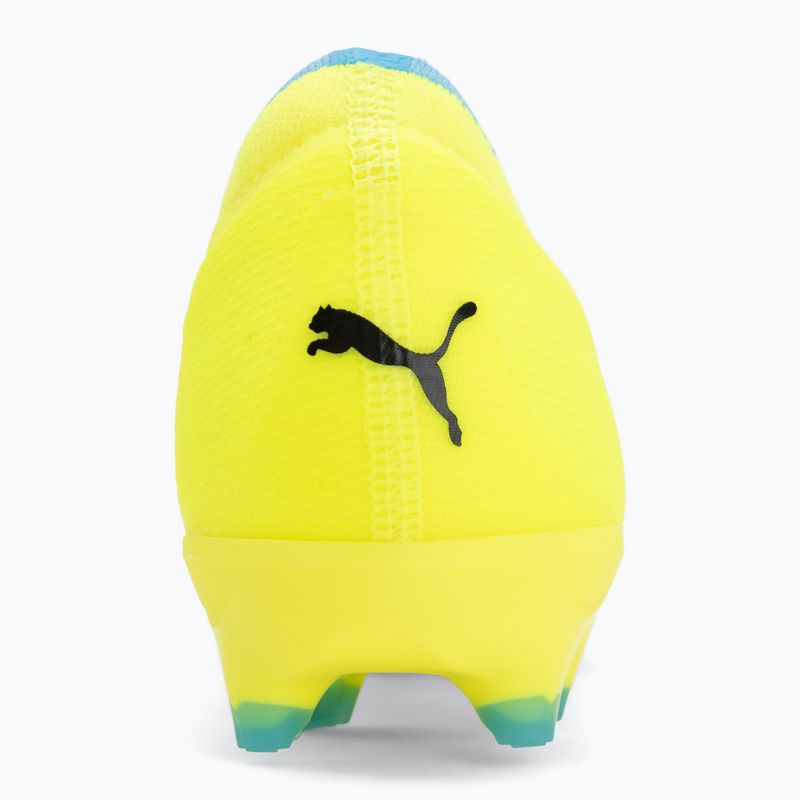 Футболни обувки PUMA Ultra Nitro 7 Match Advanced Level FG/AG puma white/blue glimmer/pink glimmer/yellow alert 6