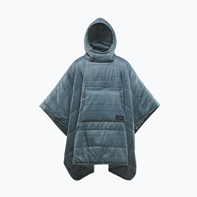 Туристическа пелерина Therm-a-Rest Honcho, синя, с тъкан
