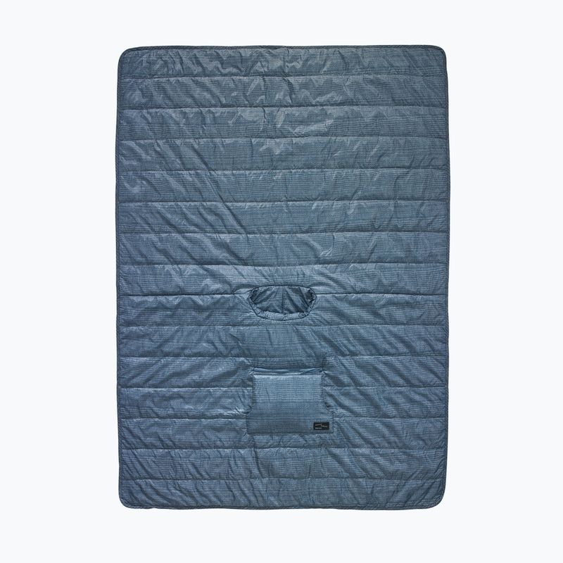 Туристическа пелерина Therm-a-Rest Honcho, синя, с тъкан 4