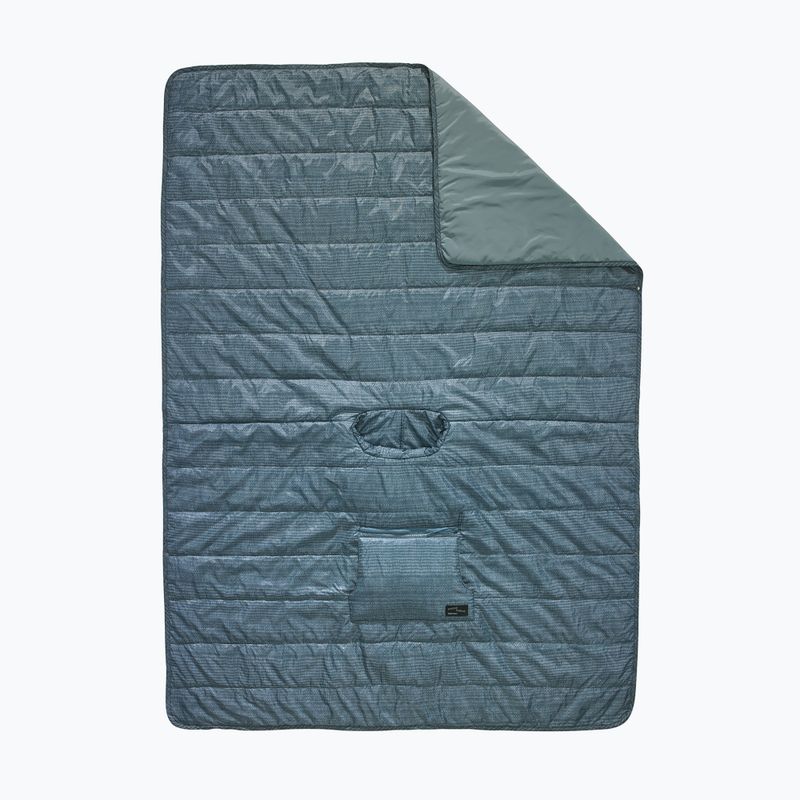 Туристическа пелерина Therm-a-Rest Honcho, синя, с тъкан 5