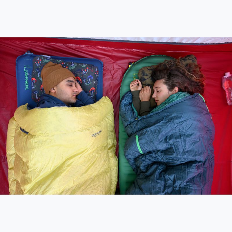Самонадуваема постелка Therm-a-Rest BaseCamp R poseidon blue 3