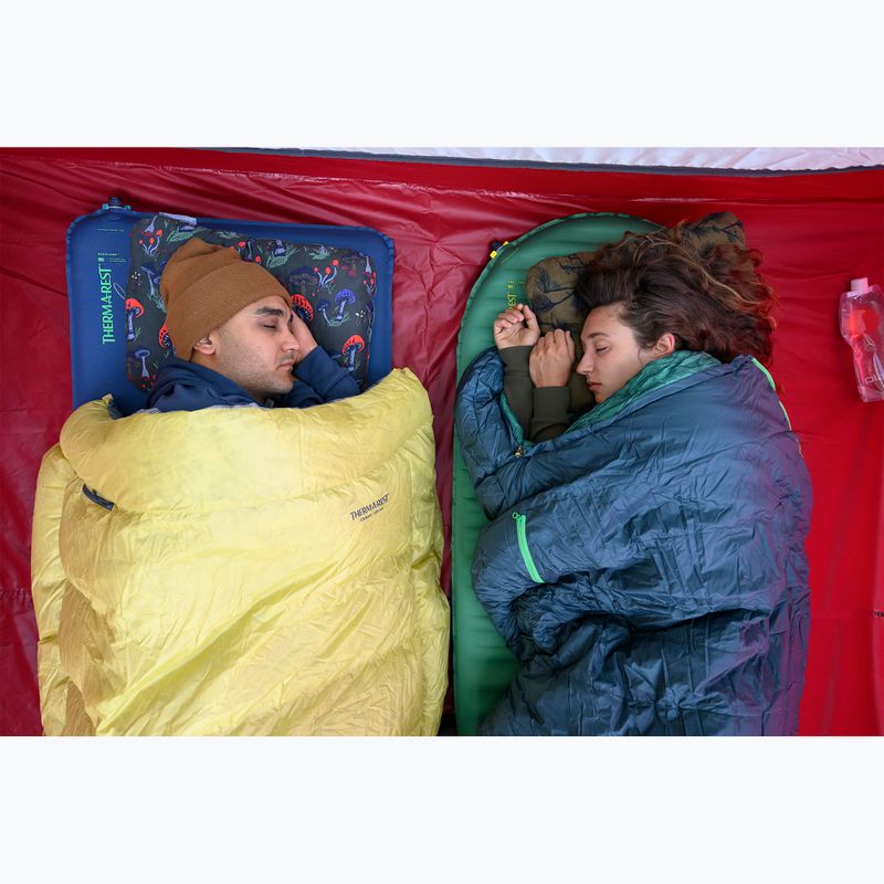 Therm-a-Rest BaseCamp XL самонадуваема постелка poseidon blue 3
