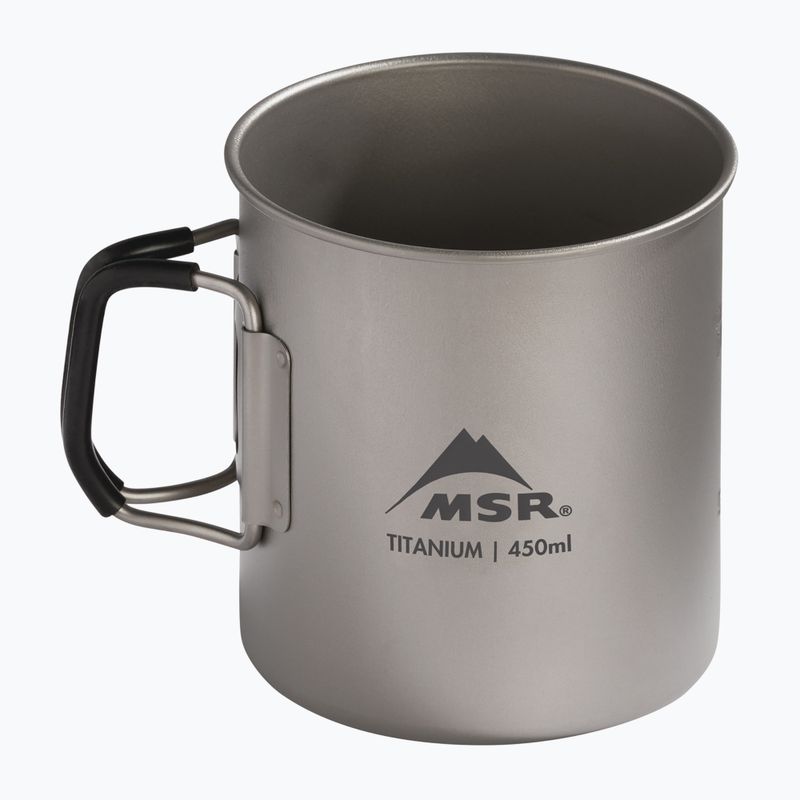 Туристическа чаша MSR Titan Cup 450 ml titanium 3