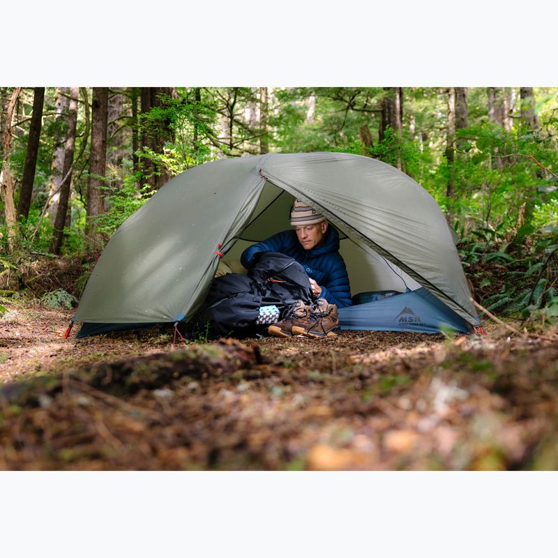 Палатка за трекинг 1-местна MSR Hubba Hubba HD 1P Tent green 16