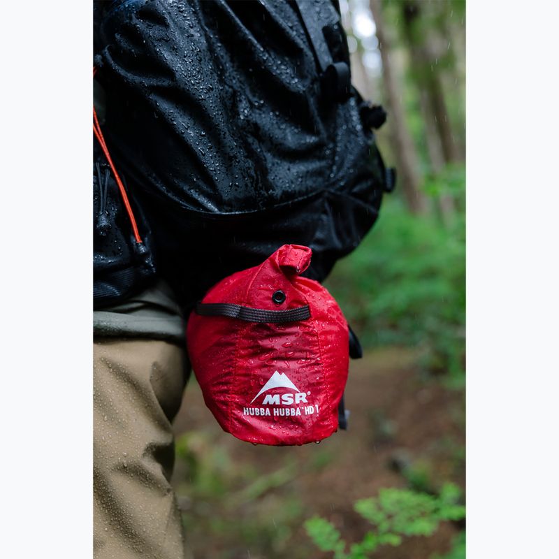 Палатка за трекинг 1-местна MSR Hubba Hubba HD 1P Tent green 21