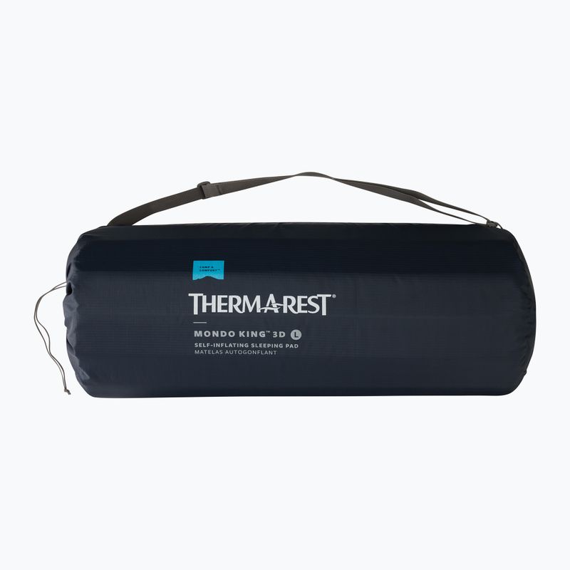 Самонадуваема постелка Therm-A-Rest MondoKing 3D L синя 5