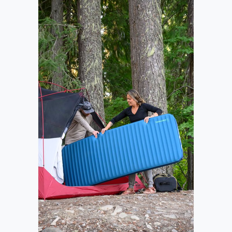 Самонадуваема постелка Therm-A-Rest MondoKing 3D L синя 7