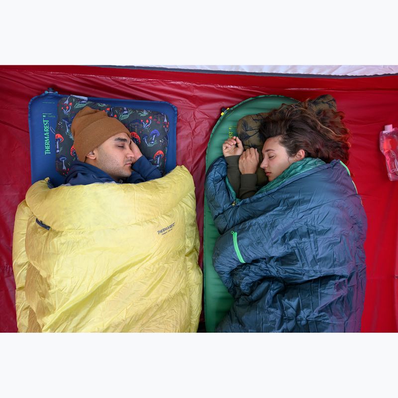 Самонадуваема постелка Therm-A-Rest BaseCamp L poseidon blue 7