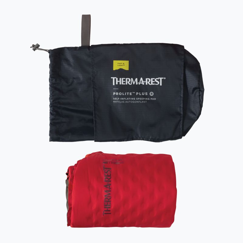 Самонадуваща се постелка Therm-A-Rest ProLite Plus R cayenne 4
