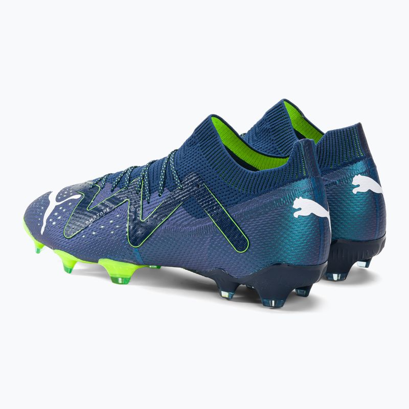 PUMA Ultimate FG/AG мъжки футболни обувки persian blue/puma white/pro green 3