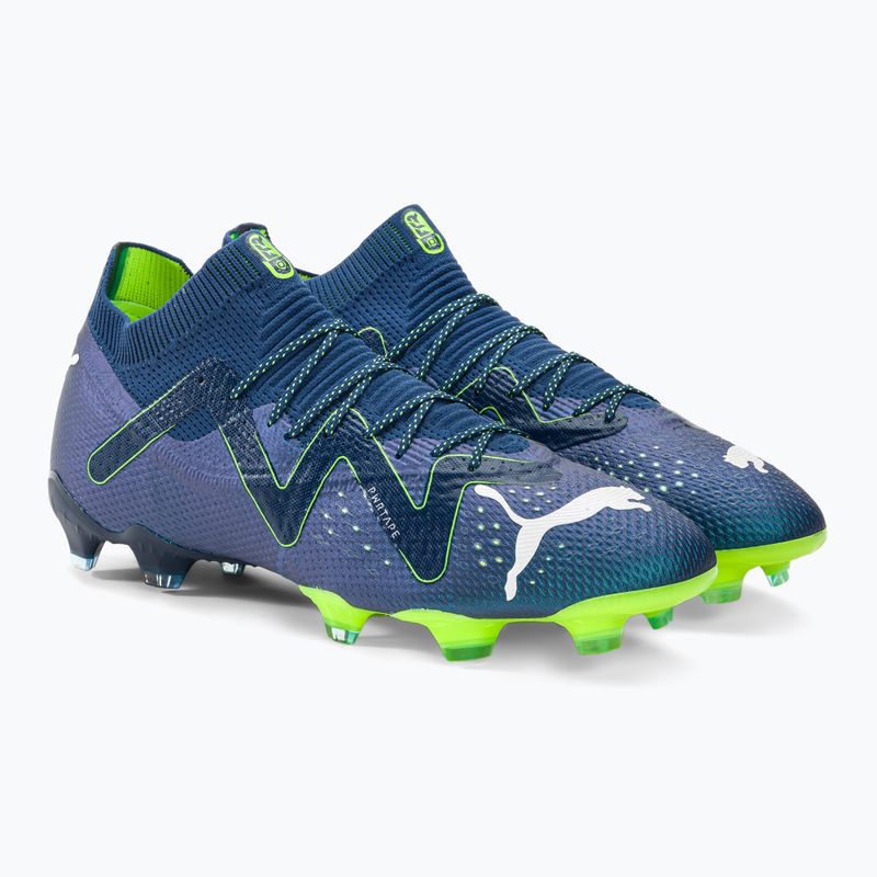 PUMA Ultimate FG/AG мъжки футболни обувки persian blue/puma white/pro green 4