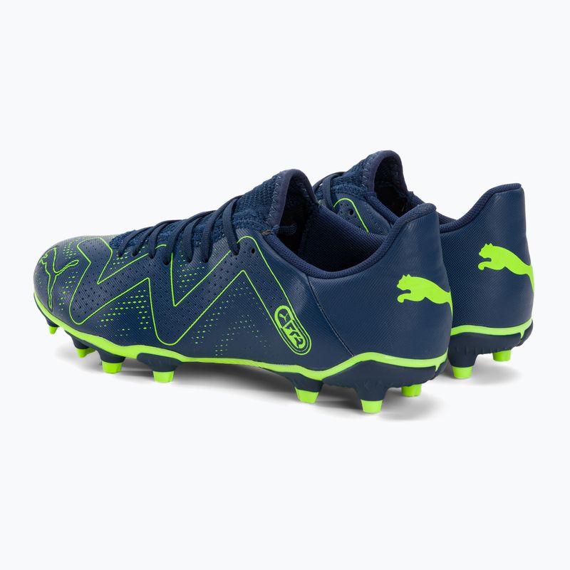 PUMA Future Play FG/AG мъжки футболни обувки персийско синьо/прозелено 3