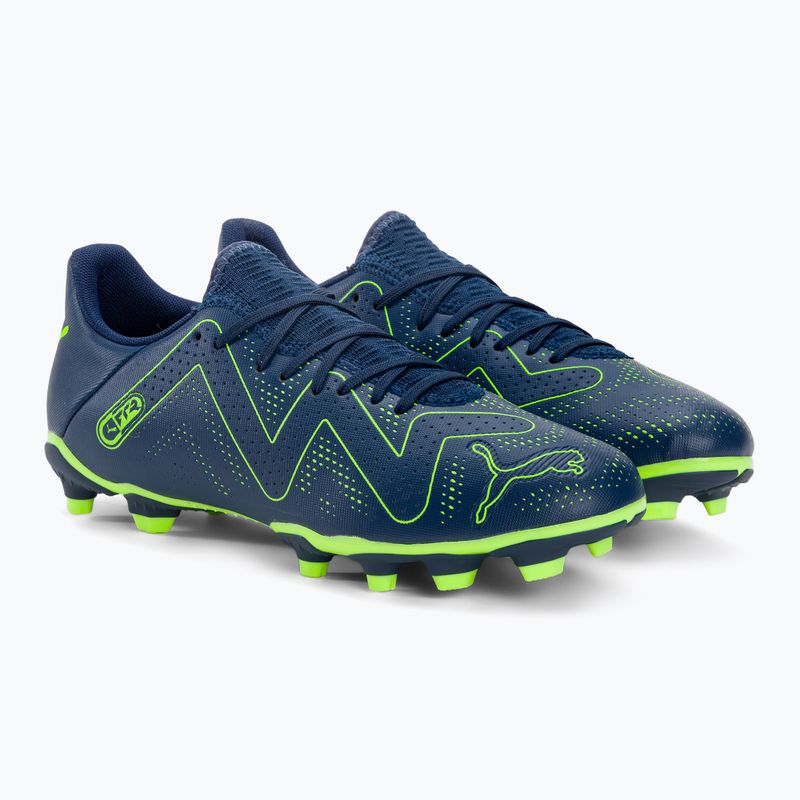 PUMA Future Play FG/AG мъжки футболни обувки персийско синьо/прозелено 4