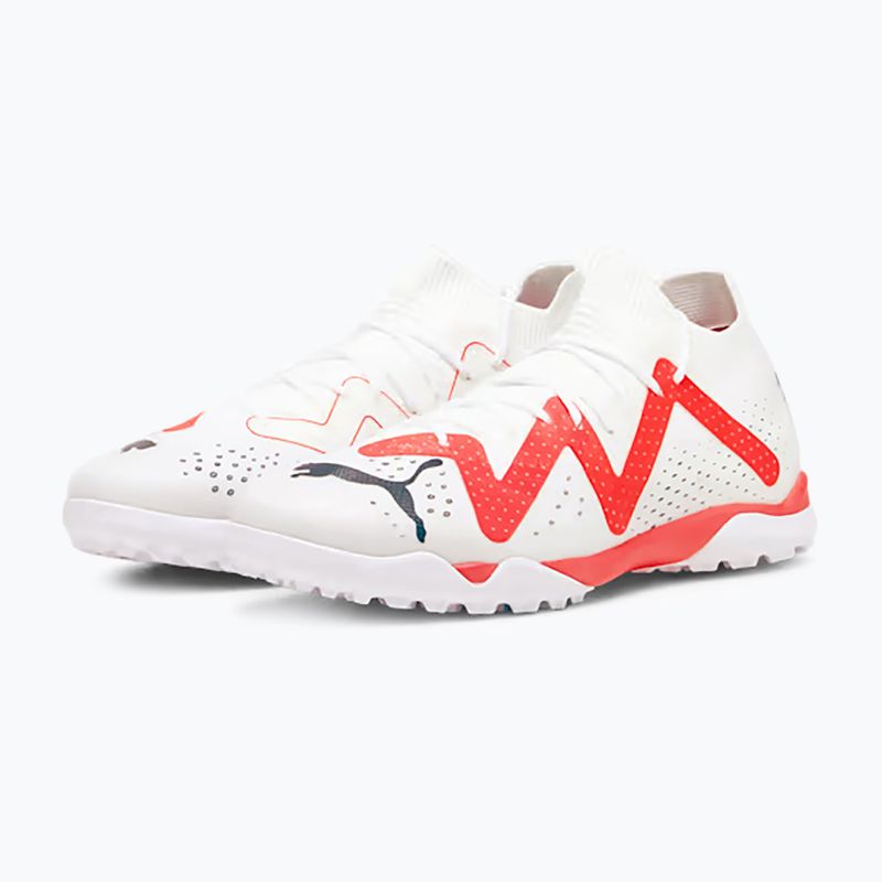 PUMA Future Match TT мъжки футболни обувки puma white/puma black/fire orchid 13