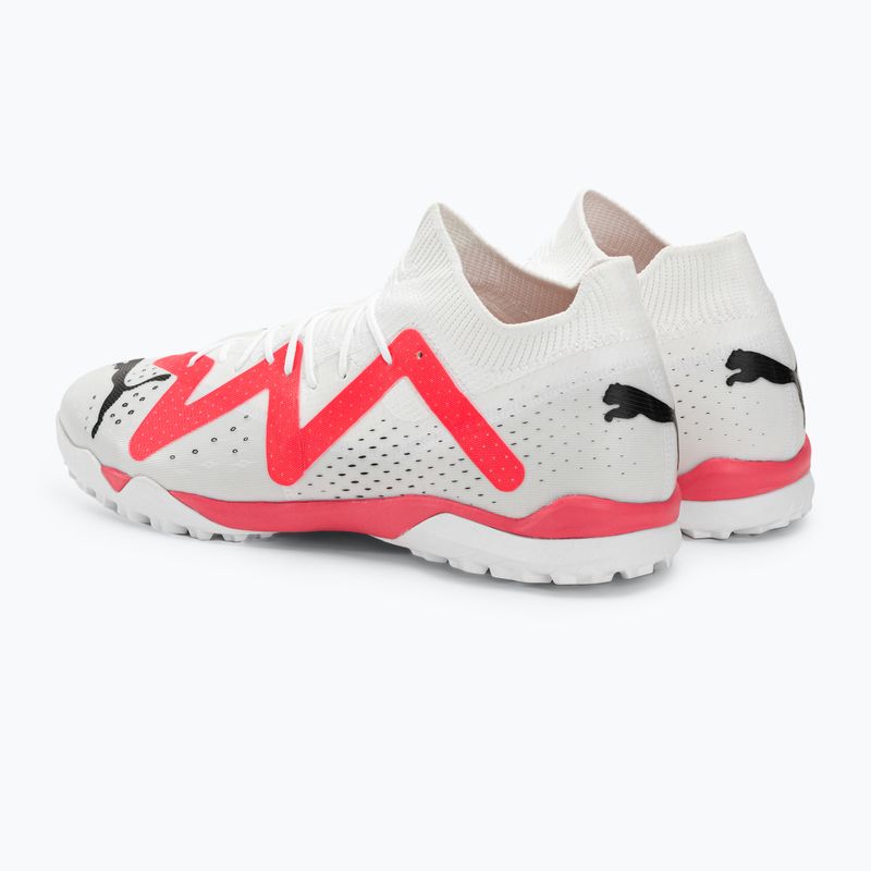 PUMA Future Match TT мъжки футболни обувки puma white/puma black/fire orchid 3