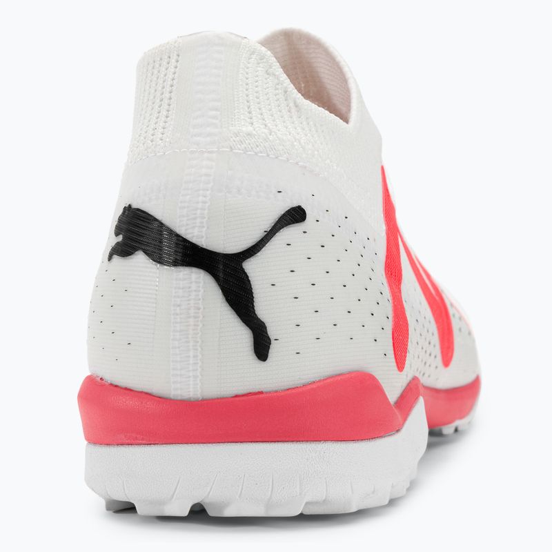 PUMA Future Match TT мъжки футболни обувки puma white/puma black/fire orchid 9