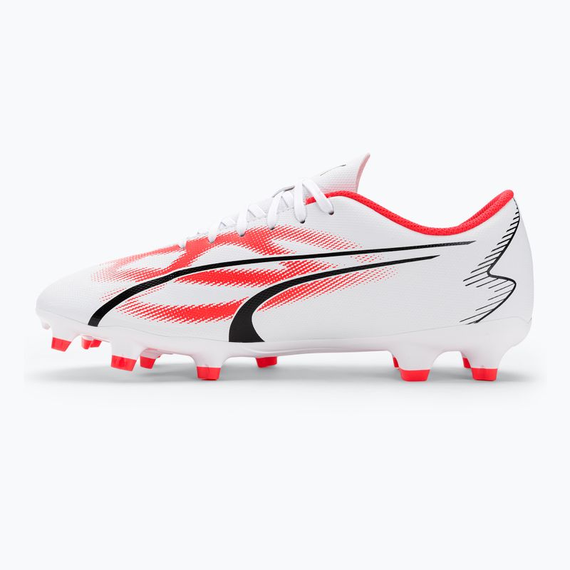 Мъжки футболни обувки PUMA Ultra Play FG/AG puma white/puma black/fire orchid 10