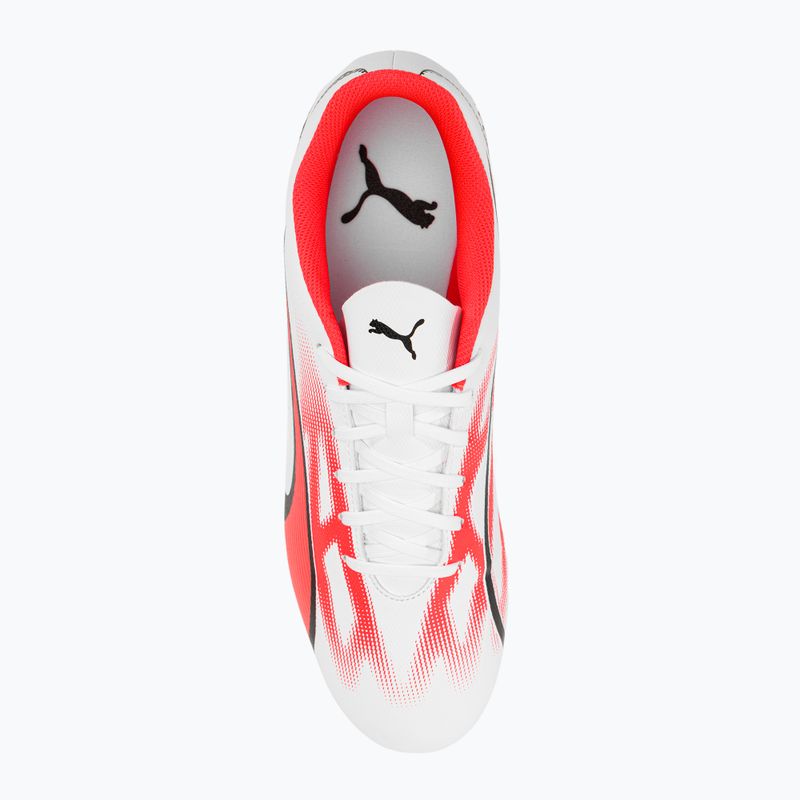 Мъжки футболни обувки PUMA Ultra Play MXSG puma white/puma black/fire orchid 6