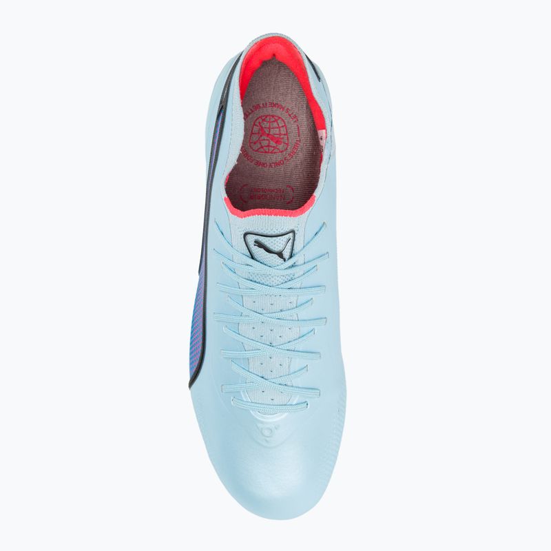 PUMA King Ultimate FG/AG мъжки футболни обувки silver sky/puma black/fire orchid 6