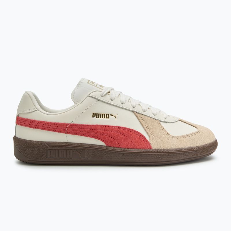 Обувки PUMA Army Trainer warm white/granola/astro red 2