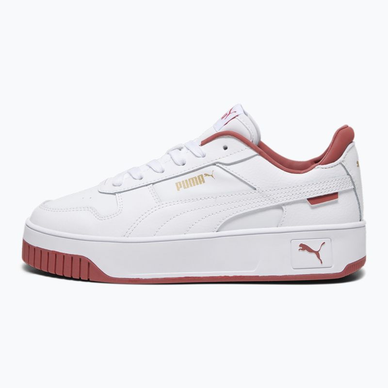 Дамски обувки Puma Carina Street puma puma white/astro red 2