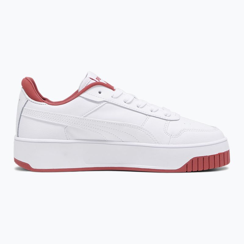 Дамски обувки Puma Carina Street puma puma white/astro red 3