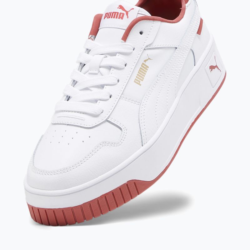 Дамски обувки Puma Carina Street puma puma white/astro red 5