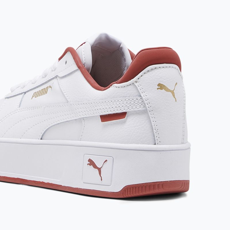 Дамски обувки Puma Carina Street puma puma white/astro red 6